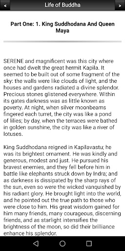 Life of Buddha Screen 3