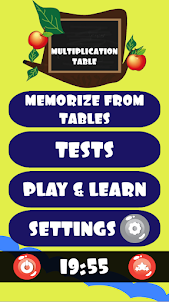 Multiplication Table