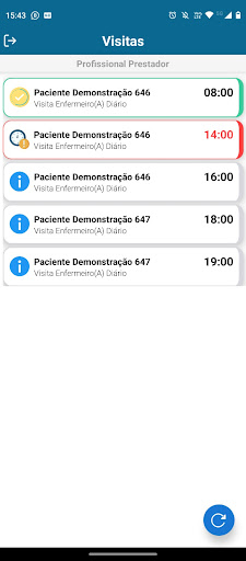 Outcare Prestadores Screen 2