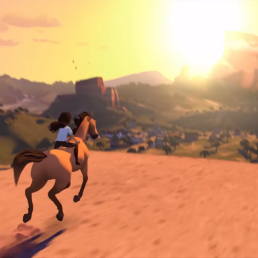 Spirit Horse Riding dash Games logo