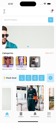 Android application Irada screenshort