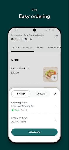 App screenshot