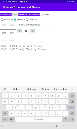 Ultimate Scheduler and Logger Screenshot 3 - AppWisp.com
