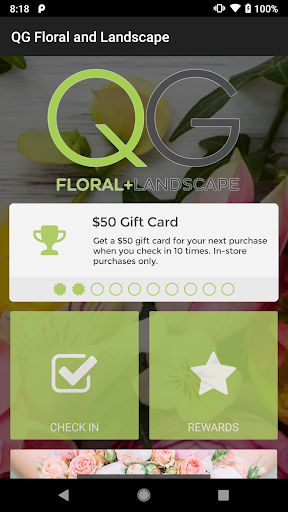 Android application QG Floral and Landscape screenshort