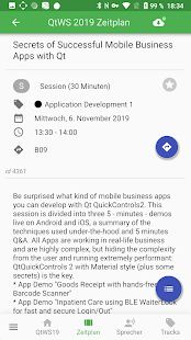 Qt World Summit 2019 Conference App 2.3.0 APK screenshots 3