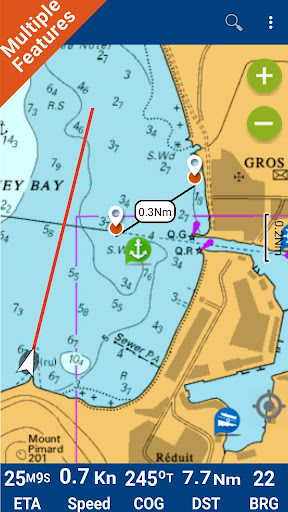 Saint Lucia GPS Map Navigator Screen 3