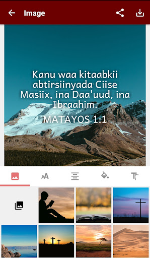 App screenshot