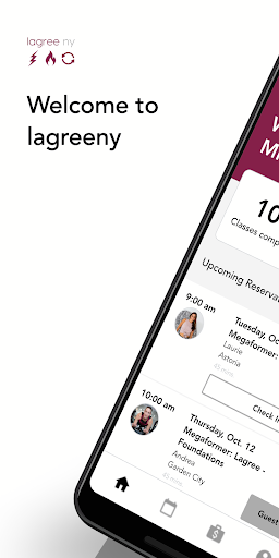 Android application lagreeny screenshort