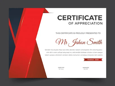 Certificate Maker Design