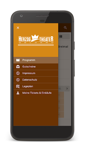 Android application Herzogtheater Geldern screenshort