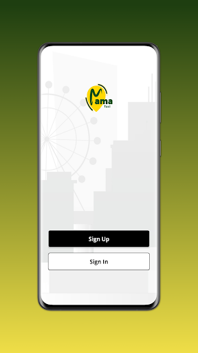 Android application Mama Taxi screenshort
