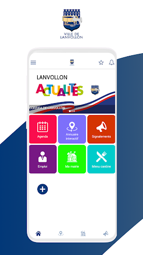 Android application Lanvollon screenshort