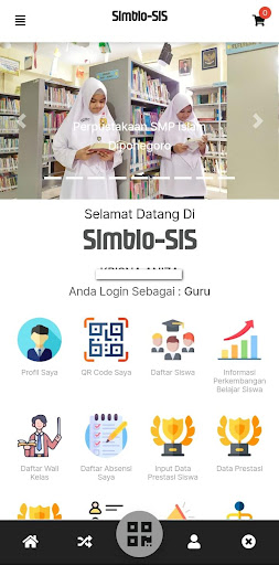 Android application Simbio-SiS Manajemen screenshort