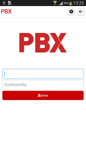 Android application PBX screenshort