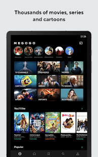 MEGOGO - TV, Movies,Audiobooks Screenshot