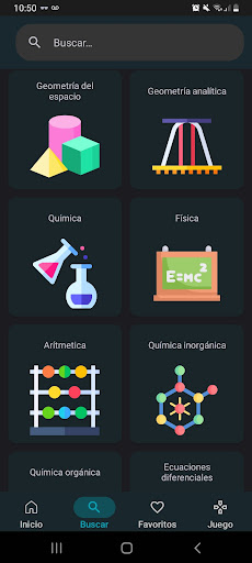 Android application Izimath: Math formulas, games screenshort