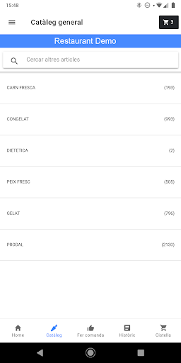 DISPUIG APP CLIENTS Screen 3