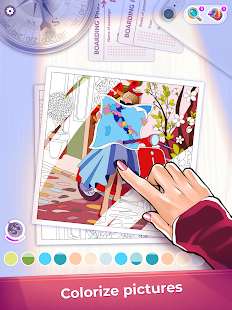 Emily's Stories: Coloring Book Screenshot