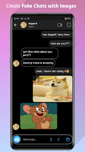Captura de Pantalla 3 Dummy App- Fake Chat Post Prof android