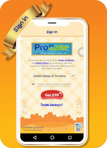 ProGame - Coding for Kids Screen 3