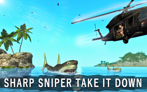 Angry Shark Sniper 3D 1.1.7 APK screenshots 12