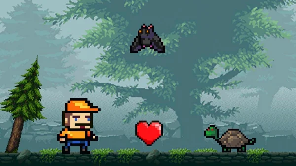 Super adventure retro games screenshot 3