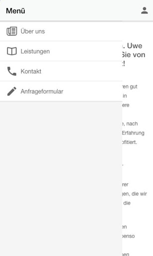 Android application Steuerberater Uwe Meyer screenshort