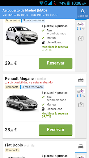 Alquiler de Coches España