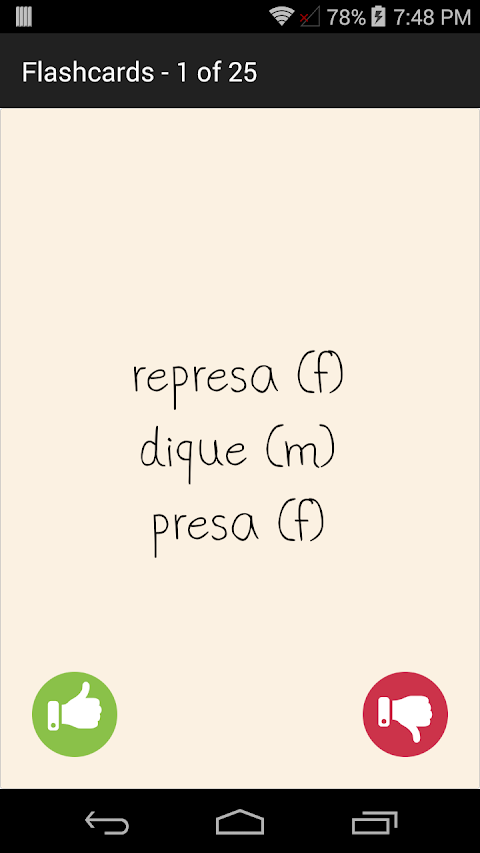 English Spanish Dictionary Unaのおすすめ画像4