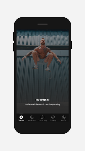 Android application INDOORphins screenshort