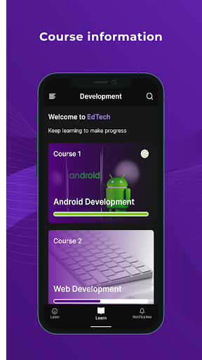 Demo Edtech Mobile Screen 3