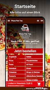 Pizza Pan Tau Neuss capturas de pantalla