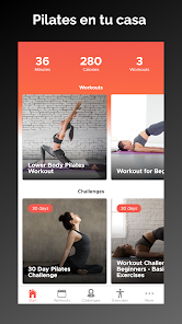 Screenshot 1 ​Pilates en tu casa android