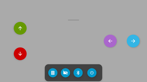 Android application Arduino RC screenshort