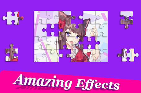 Puzzle Anime Cat Girl