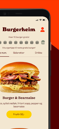 Android application Burgerheim screenshort