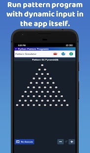 Python Pattern Programs Screenshot