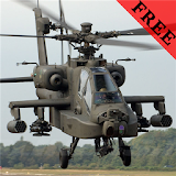 ⭐ AH-64 Apache Helicpoter FREE icon