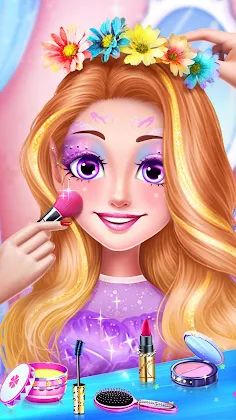 Rainbow Princess Makeup - Screenshot 4