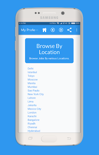 My Profession - Job Search