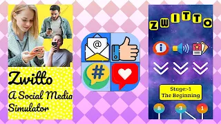 Zwitto: Social Site Simulator - Screenshot 1