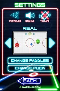 Glow Hockey 2 Screenshot