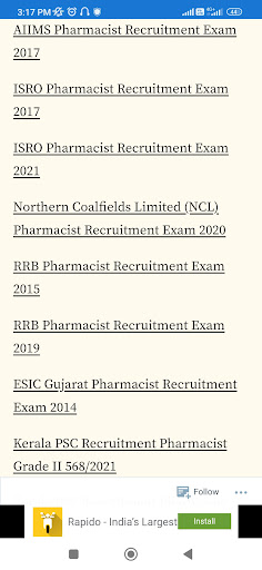 PHARMACIST EXAM CRACKER Screen 2