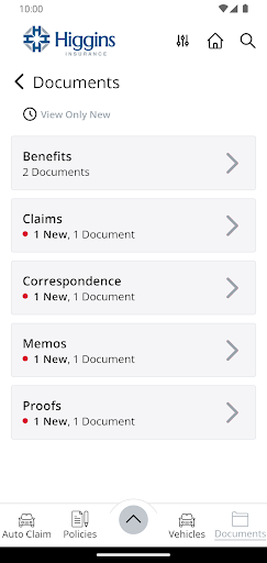 Higgins Insurance Online Screen 3
