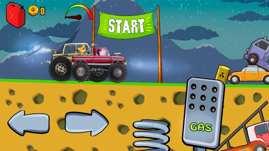 Kids Monster Truck Racing Game