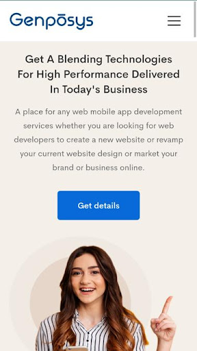 Android application Genposys- IT Company screenshort