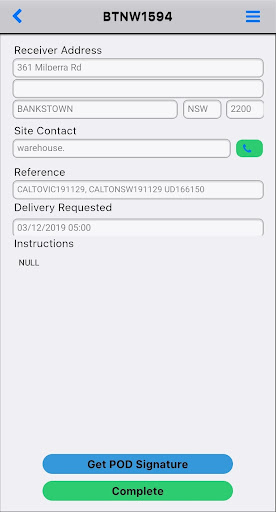 1Fleet Driver Screen 2