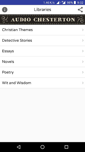 G.K. Chesterton Audiobooks Screen 2