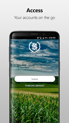 Android application Montezuma Bank screenshort