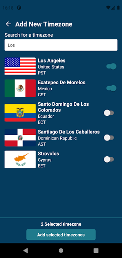 World Clock - World Timezones Screen 3